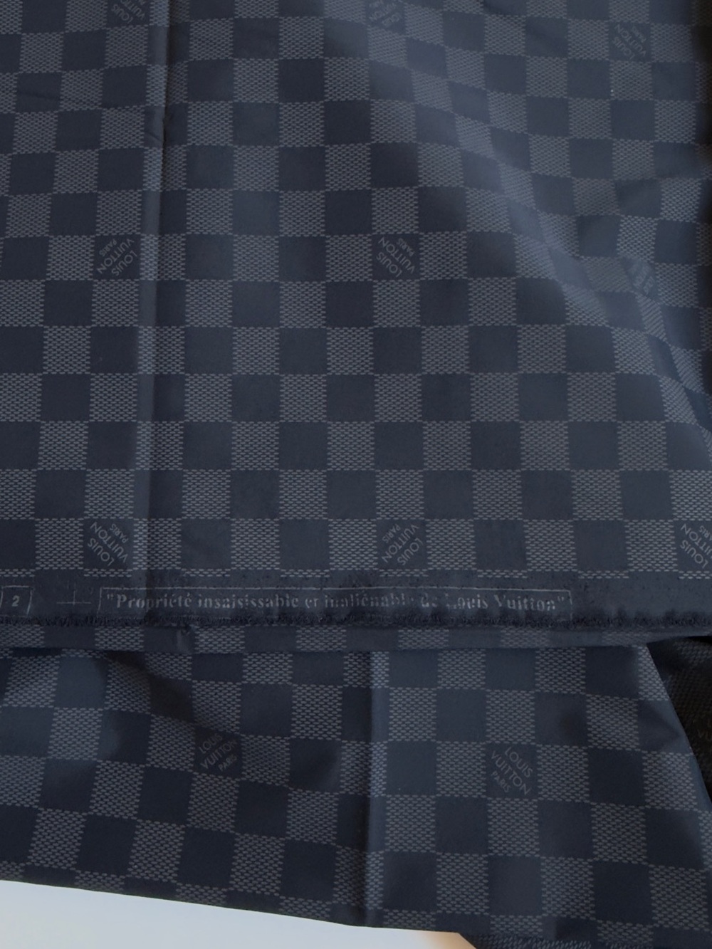 Authentic Louis Vuitton Stretch Designer fabric, 9 Yard 55” Wide, Made in France